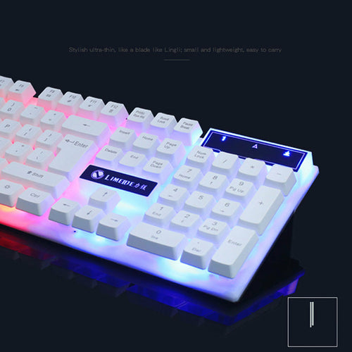 Gaming Keyboard & Mouse Set with RGB Backlight