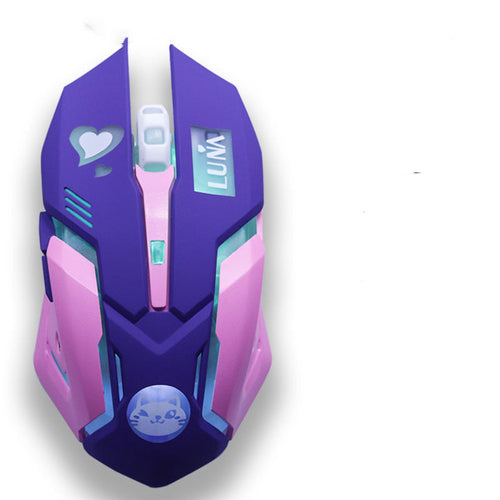 Aithera Silent 6-Button Wireless Gaming Mouse — 2400 DPI