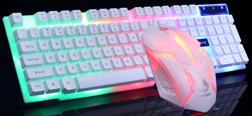 Gaming Keyboard & Mouse Set with RGB Backlight