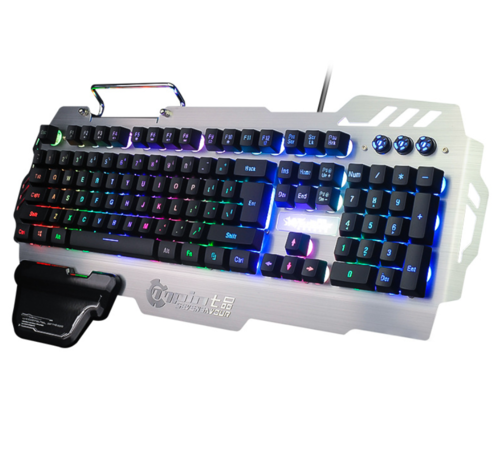 Gaming Keyboard — Waterproof Metal Build | Backlit | Ergonomic