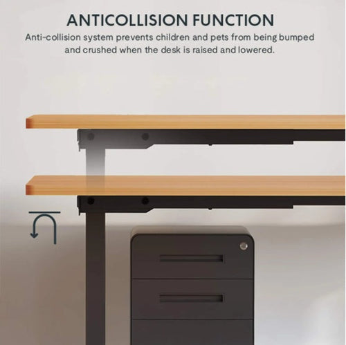 ErgoFlex™ – Electric Standing Desk 55" x 28" with Dual Motor & Memory