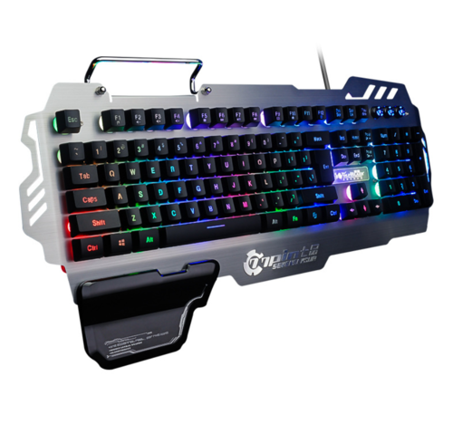 Gaming Keyboard — Waterproof Metal Build | Backlit | Ergonomic
