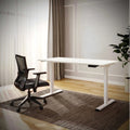 ErgoFlex™ – Electric Standing Desk 55" x 28" with Dual Motor & Memory