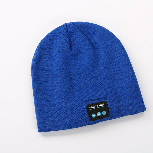 Bluetooth Beanie Hat with Built-In Wireless Headphones