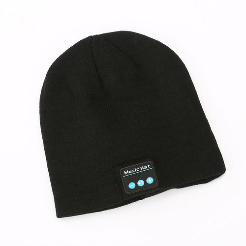 Bluetooth Beanie Hat with Built-In Wireless Headphones