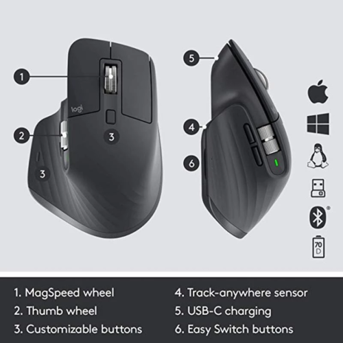 Logi MX Master 3 Wireless Mouse