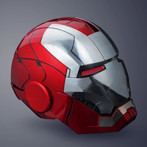 Iron Man Electric Helmet — Voice & Remote Controlled