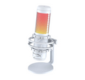 RGB Condenser Microphone — Microphone Computer Gaming Live Microphone - Tap-to-Mute | 4 Polar Patterns | Built-in Headphone Jack