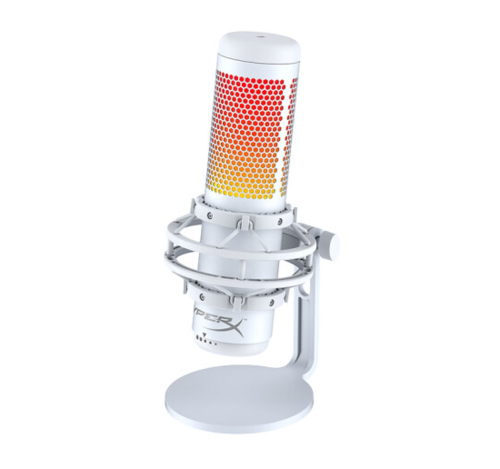 RGB Condenser Microphone — Microphone Computer Gaming Live Microphone - Tap-to-Mute | 4 Polar Patterns | Built-in Headphone Jack
